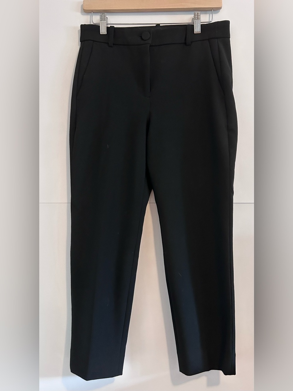 J.Crew High-Rise Cameron Black Ankle Pants Women's Size 8P